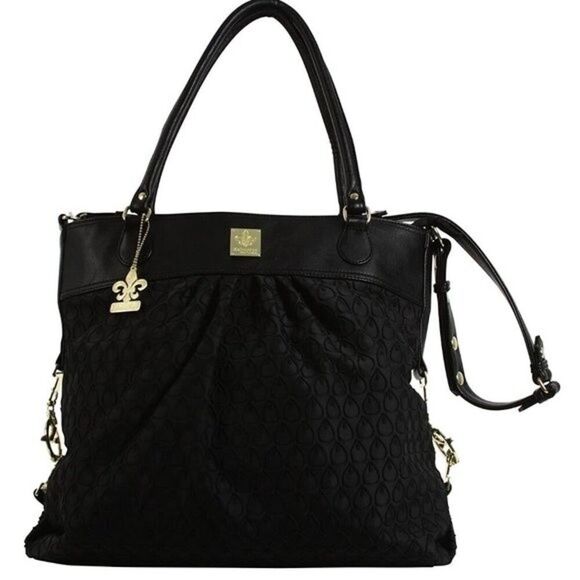 NWOT Kalencom On The Wild Side Bag in Peacock Feather with Accessories Black - Picture 1 of 12